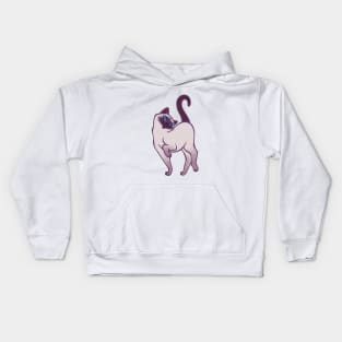 Begging for Pettings--Tonkinese Style! Kids Hoodie